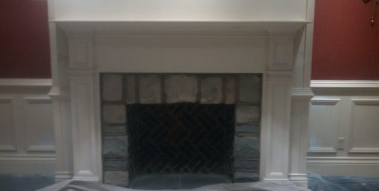 Hotel Roanoke Fireplace